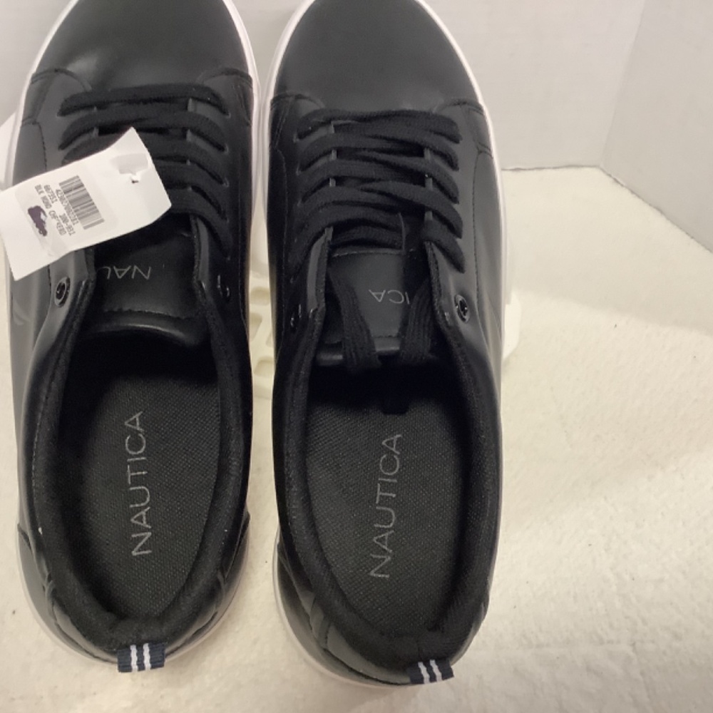 NWT Nautica Graves black men’s sneakers tie up - Picture 4 of 11